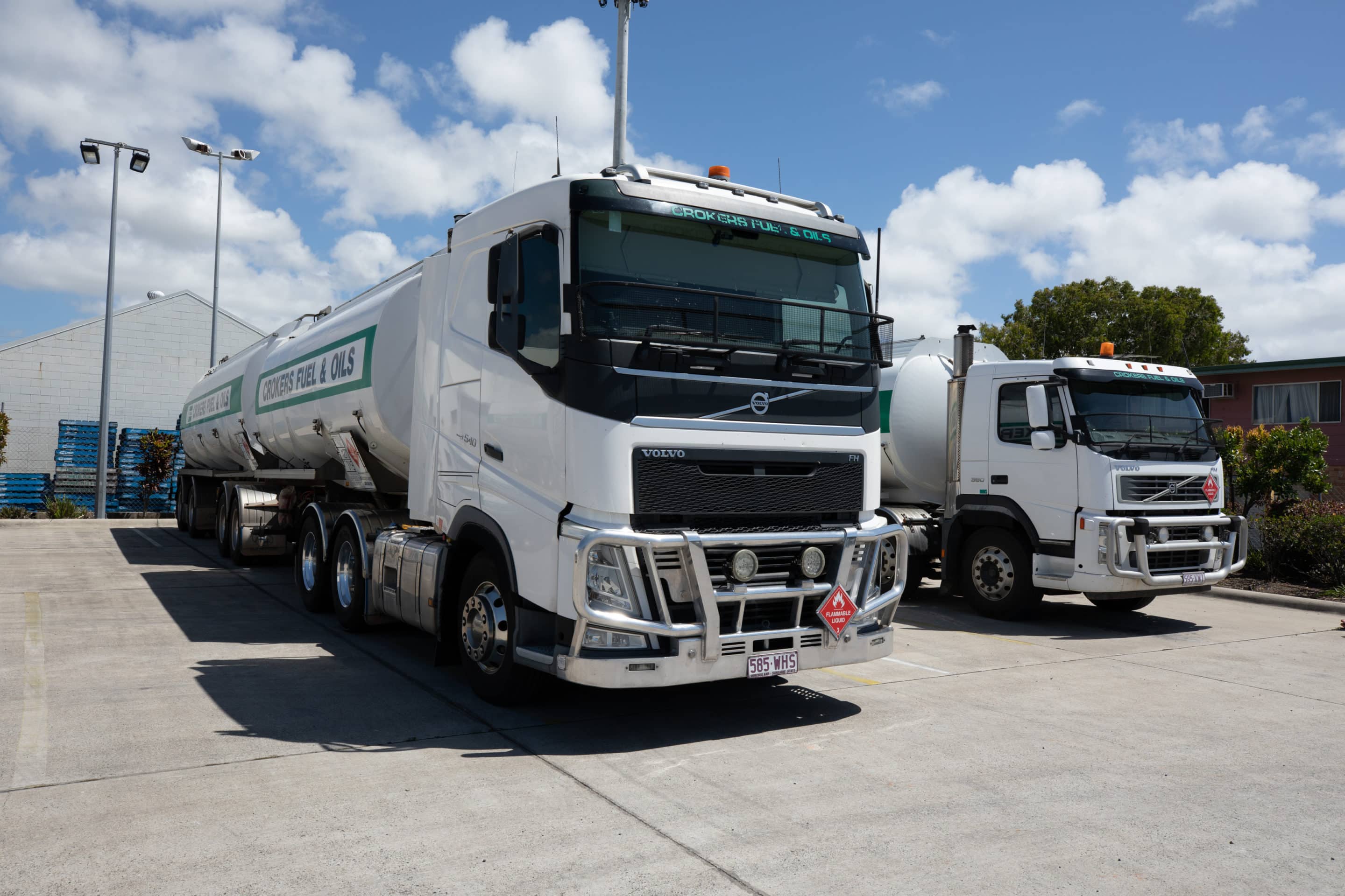 Two White Truck — Fuel in Paget, QLD