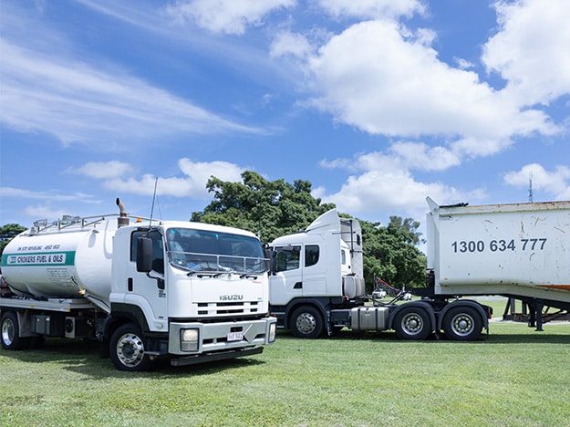 Fuel Mini Tanker and Trailer Truck — Fuel in Paget, QLD